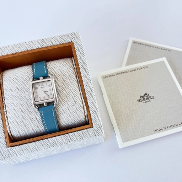 Hermès Cape Cod PM Petite Modèle 925 Sterling Silver CC.1250 Women's Wrist Watch - Picture 6 of 9